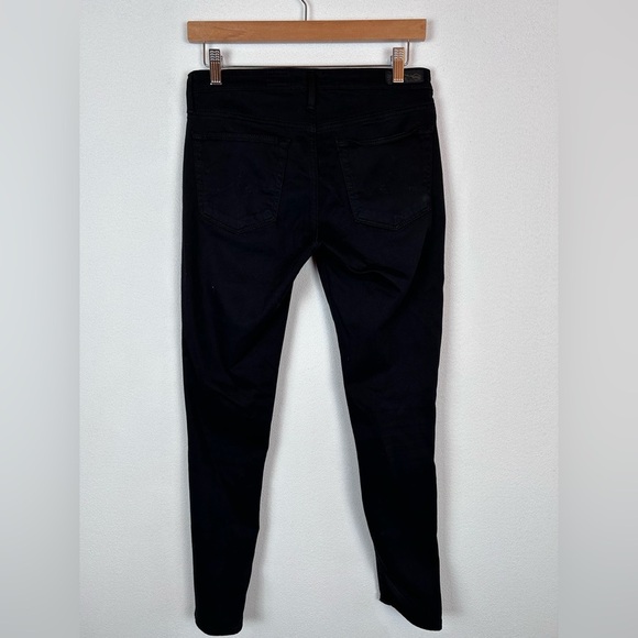 AG Adriano Goldschmied Abbey Ankle Mid Rise Super Skinny Jean Black 26 - Picture 8 of 13